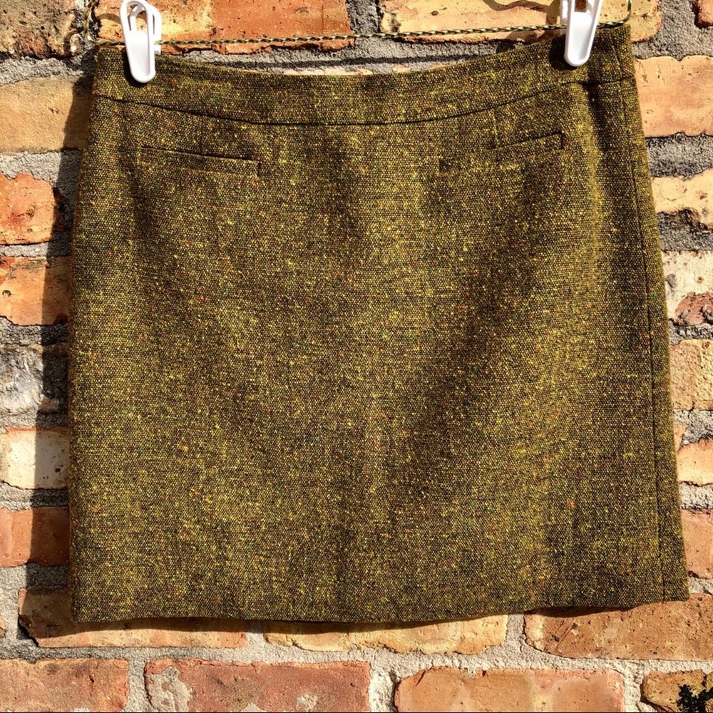 LOFT Wool Blend Skirt